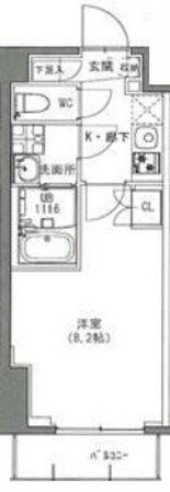 S-RESIDENCE雑司ヶ谷の物件間取画像